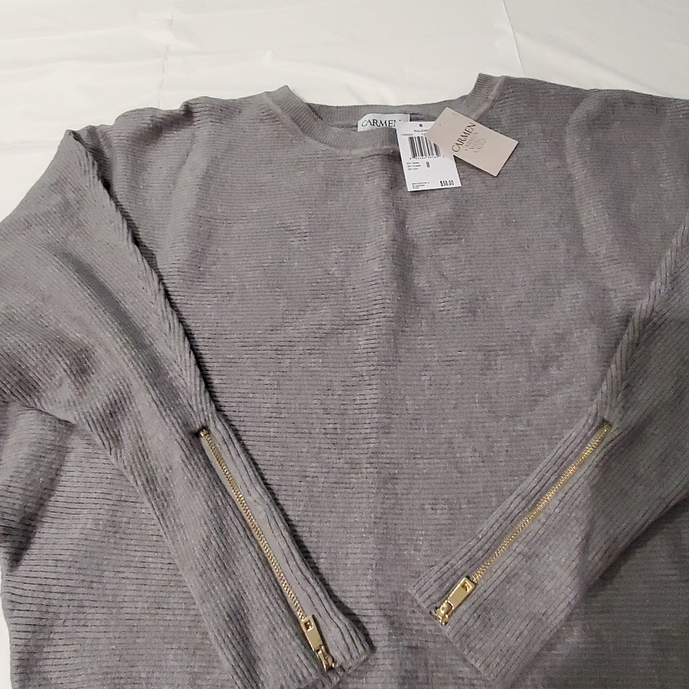 Super soft dolman sleeve sweater